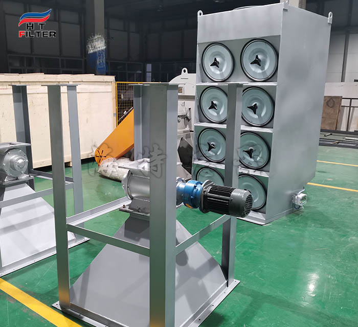 化工生產濾筒除塵器