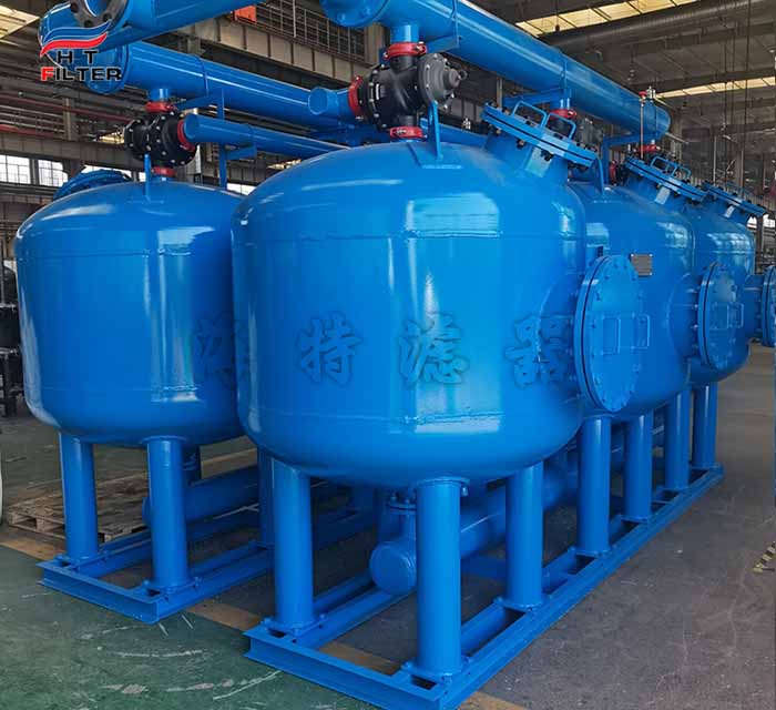 原水處理系統(tǒng)淺層砂過(guò)濾器