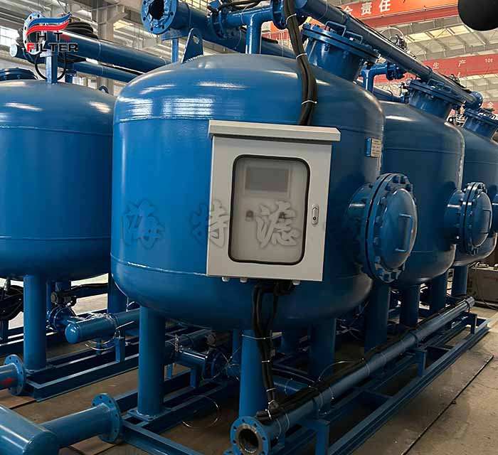 水庫水預處理淺層砂過濾器
