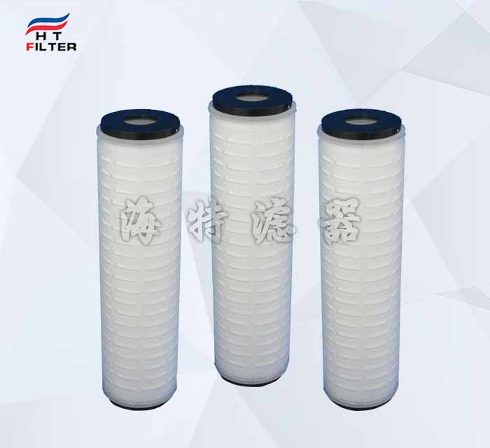 飲用水過濾10寸雙開口微孔折疊濾芯